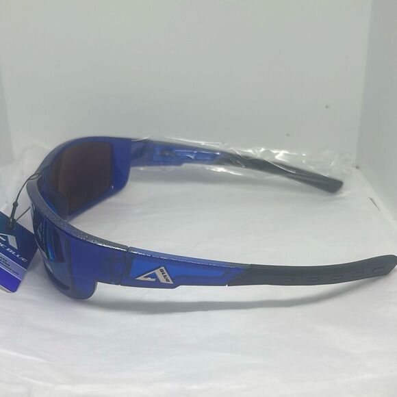 Arctic Blue Wraparound Sports Sunglasses – UV Protection - Picture 2 of 3